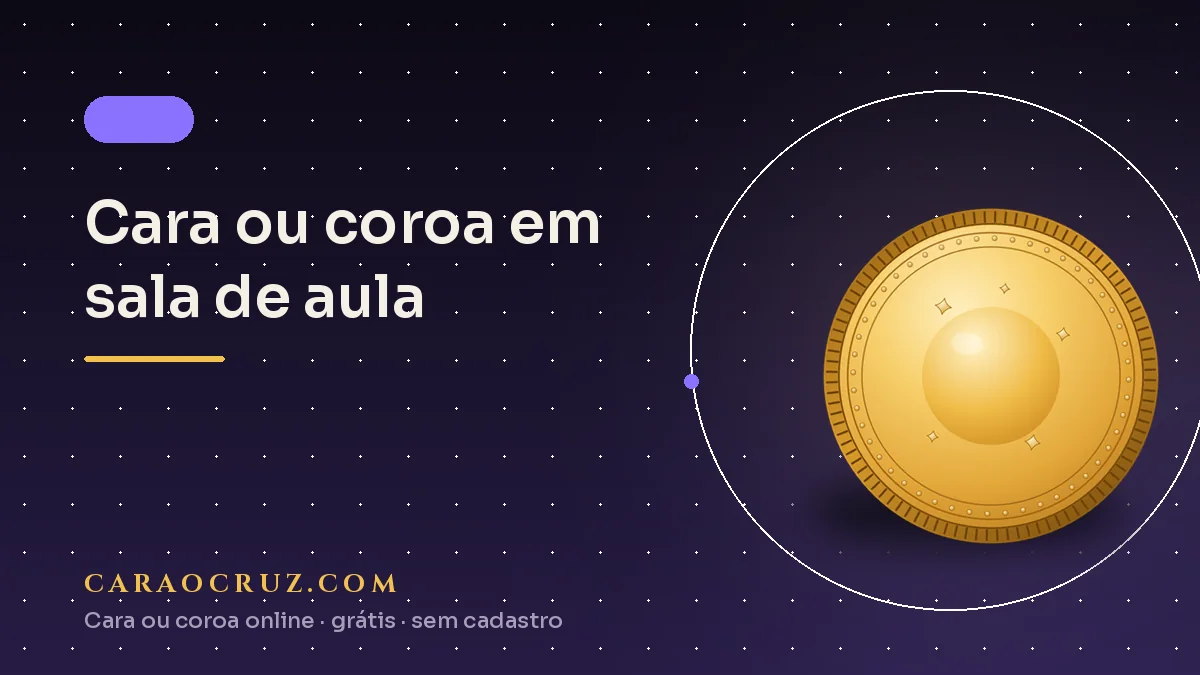 Portada del artículo con seis actividades de cara o cruz para usar en el aula