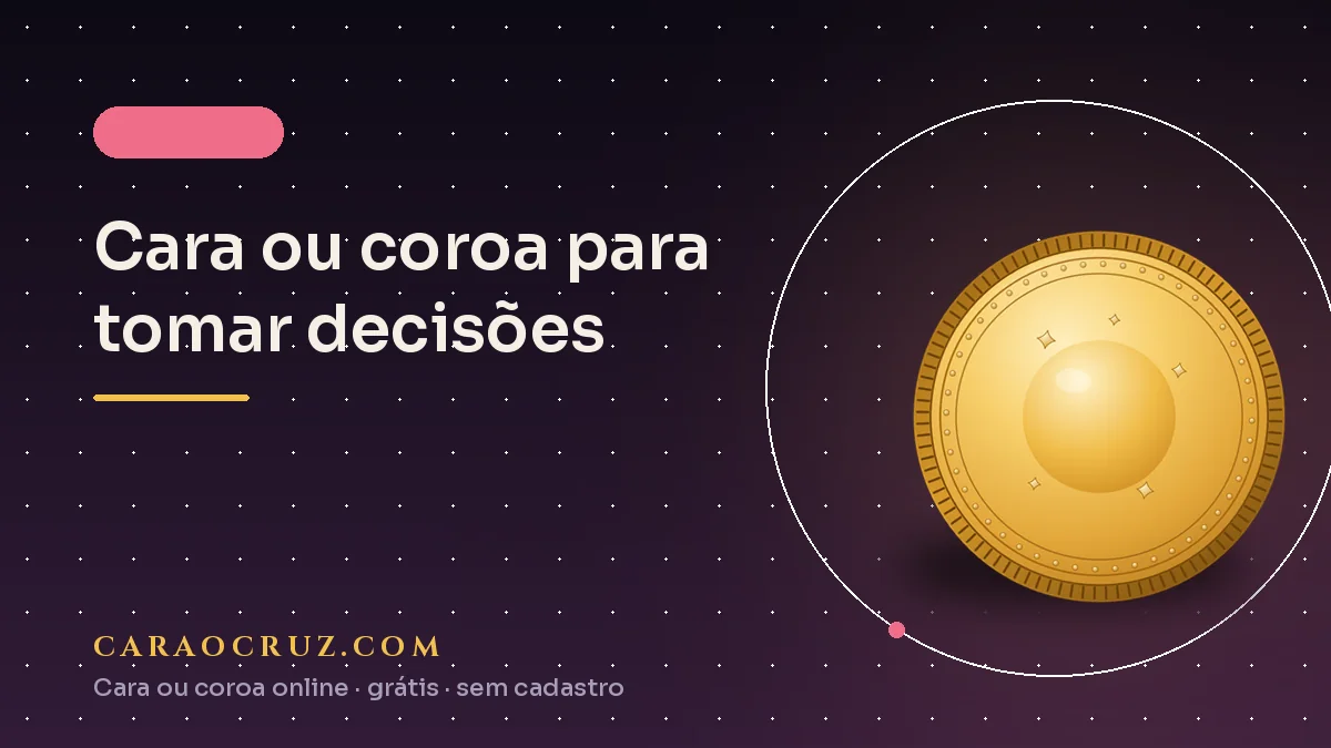 Portada del artículo sobre usar el cara o cruz para tomar decisiones, con una moneda entre dos caminos