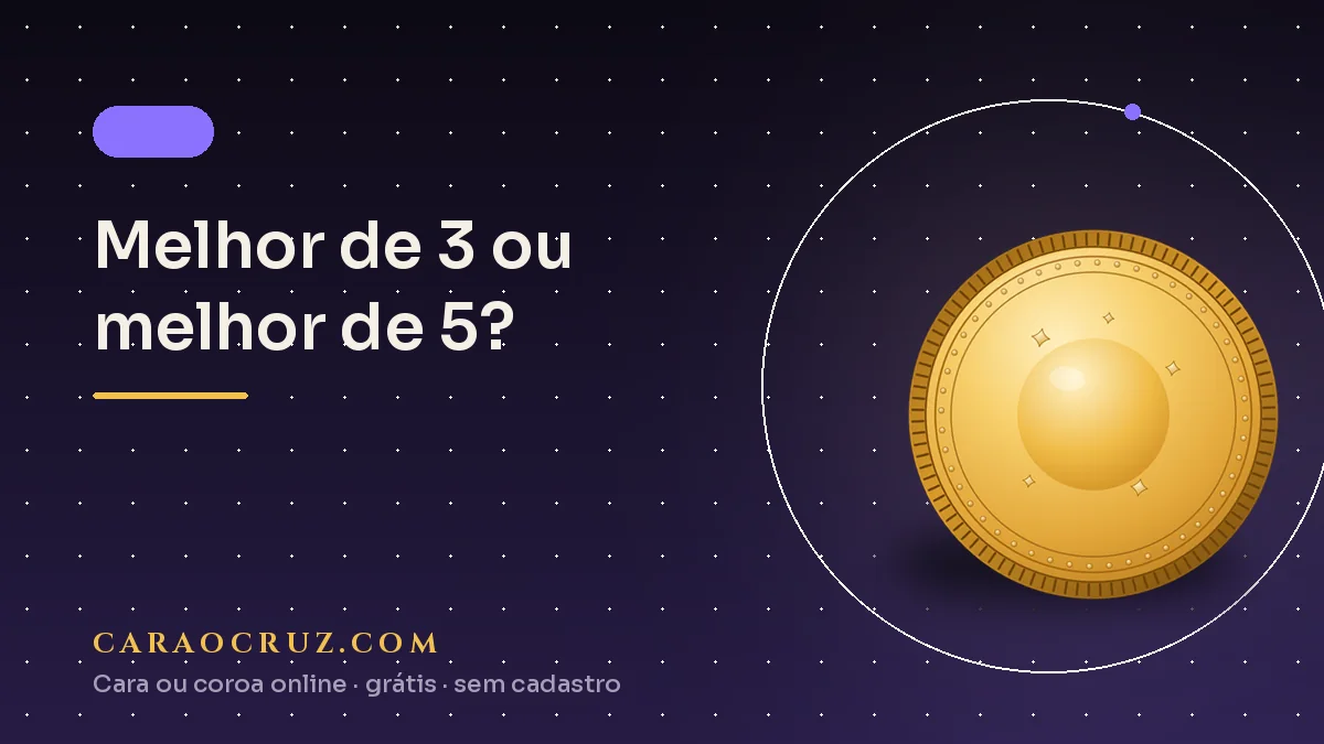 Portada de la comparativa entre los formatos mejor de 3 y mejor de 5 en cara o cruz